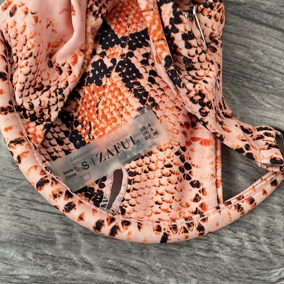 Zaful Snake Print Bikini - Picture 5 of 7